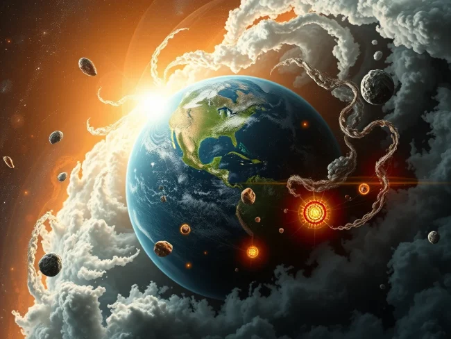 Descripción de los eventos de la vida en nuestro Planeta