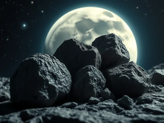 Meteoritos Lunares: Ventanas al Pasado del Sistema Solar