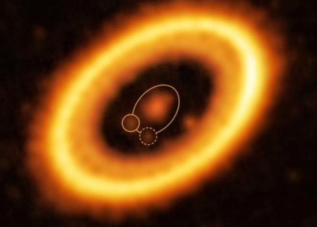 sistema solar detectado por JWST