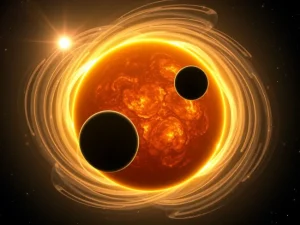El telescopio JWST detecta un sistema solar incipiente