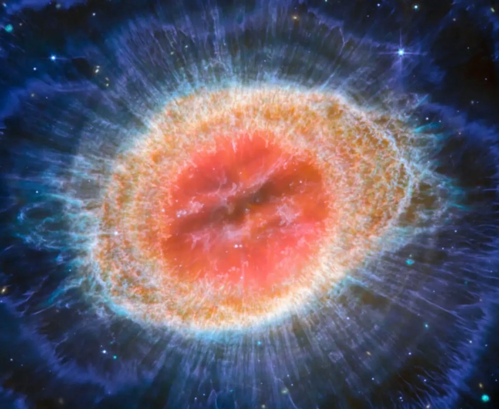 nebulosa anillo JWST