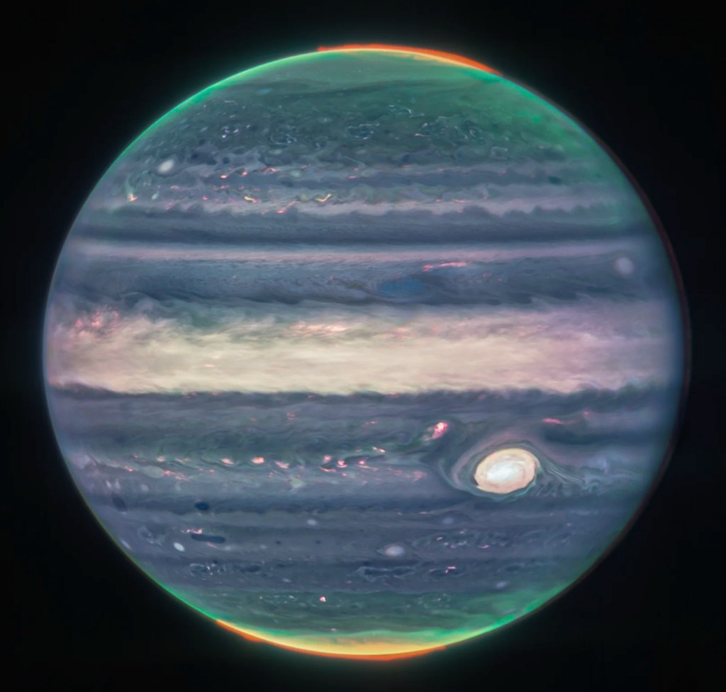 Jupiter por el JWST