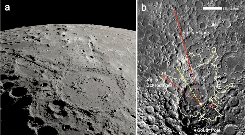 crater en la luna