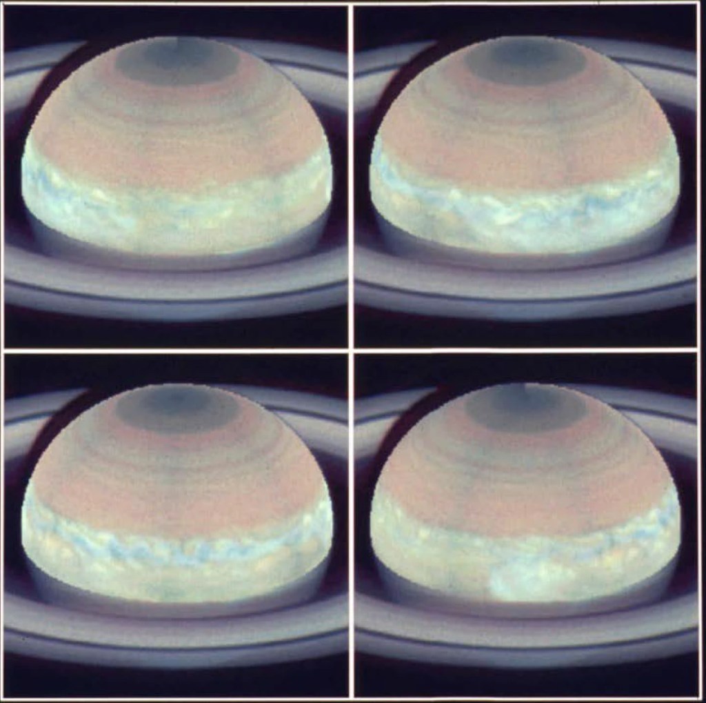 Saturno por Hubble