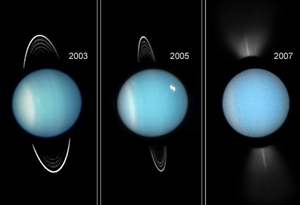 Urano por Hubble