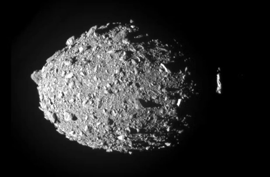Imagen del asteroide Dimorphos