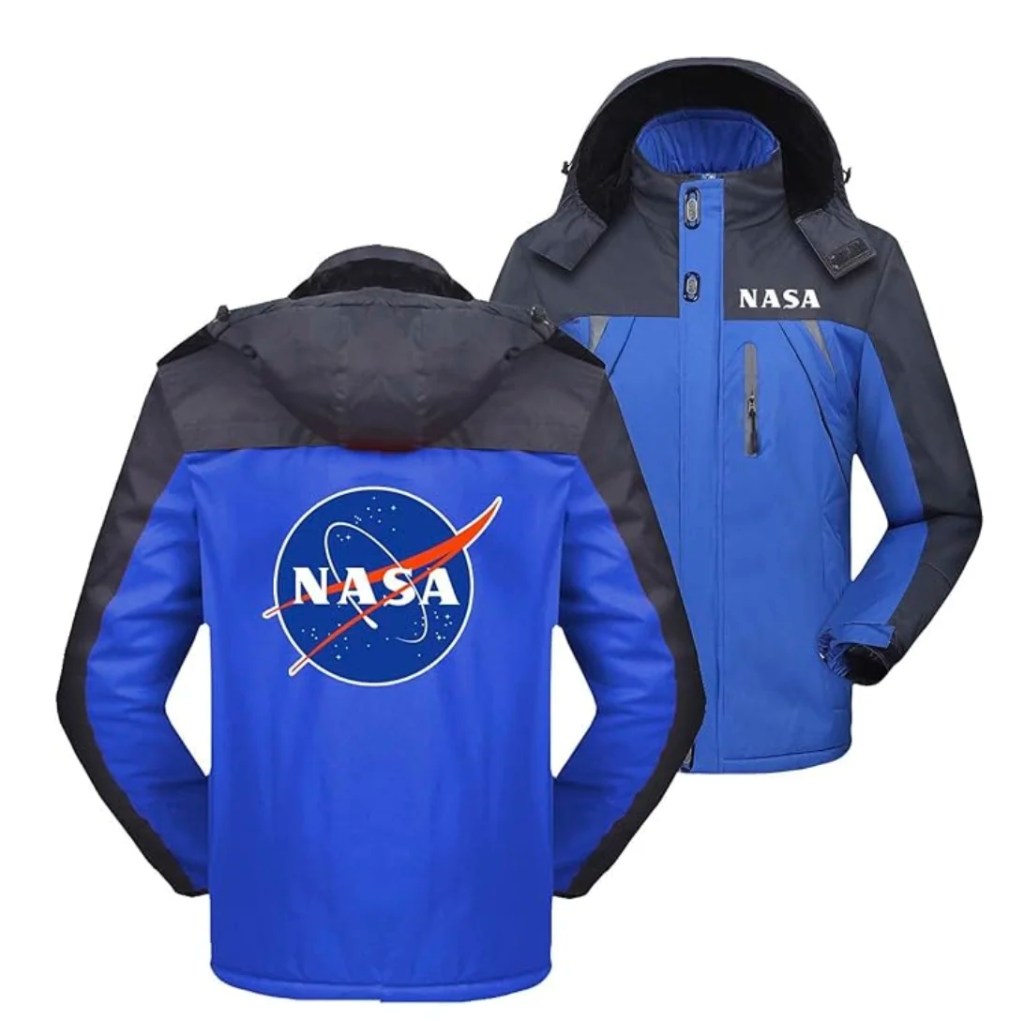 Chaqueta Impermeable con logo de NASA