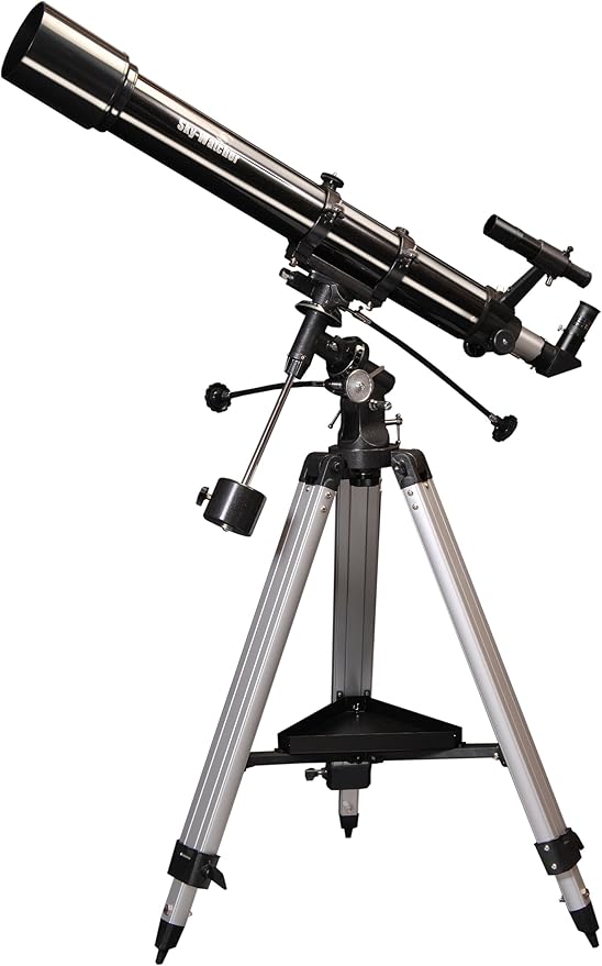 Sky-Watcher Evostar-90 - Telescopio (90 mm, f/900), Plateado