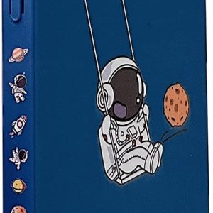 Funda para iPhone 7 Plus/8 Plus, diseño de astronauta, planeta y luna