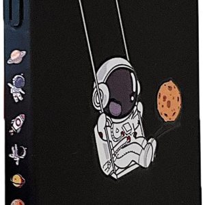 Funda para iPhone SE 2022 (tercera generación) Diseño de Astronauta, Planeta, Luna