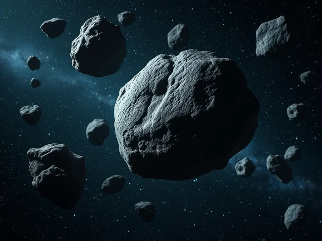 Asteroides Oscuros como fósiles errantes