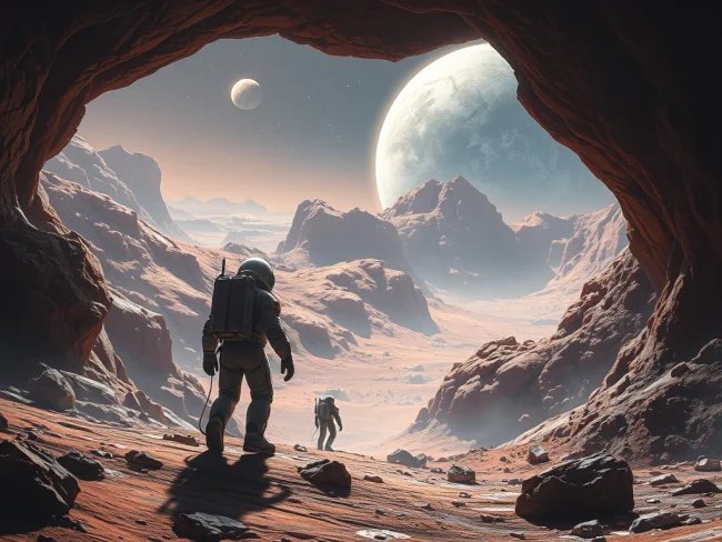 ¿Por qué explorar cuevas en Marte y la Luna?