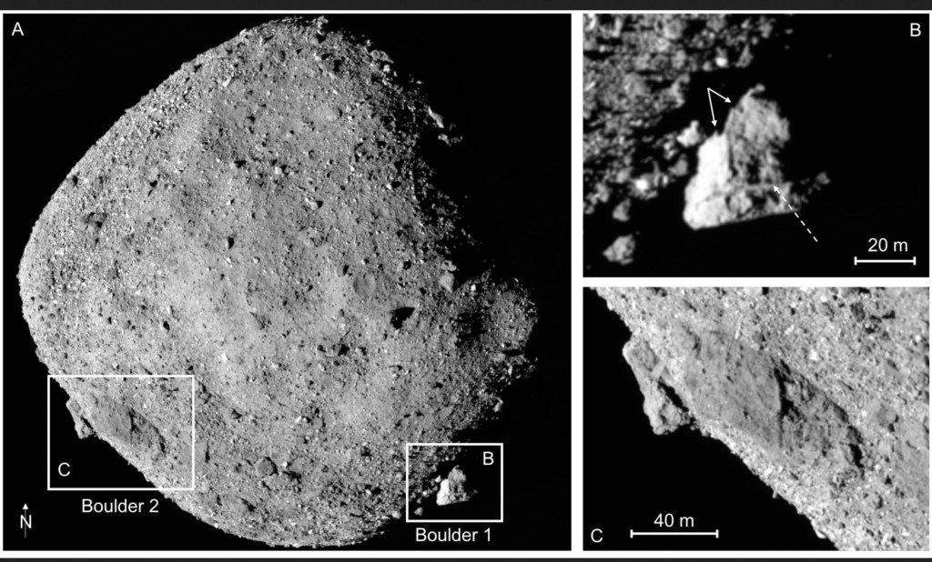 detalles de Bennu