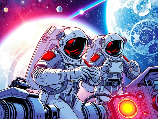 dia a dia de astronautas