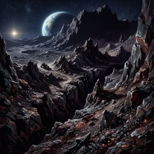 El hierro en la Luna